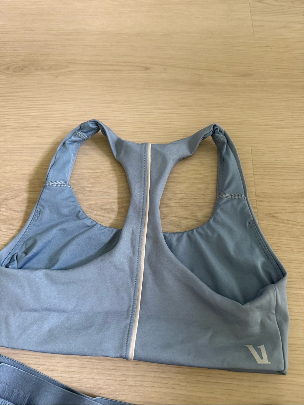 Vuori Luna Short and matching bra top in Cloud - Picture 3 of 9